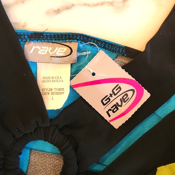 "NEW" Vintage G&G Rave Girl Tank Top - Picture 6 of 11